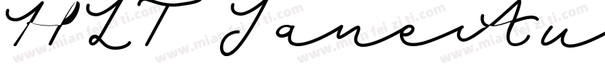 HLT JaneAusten NoSe字体转换